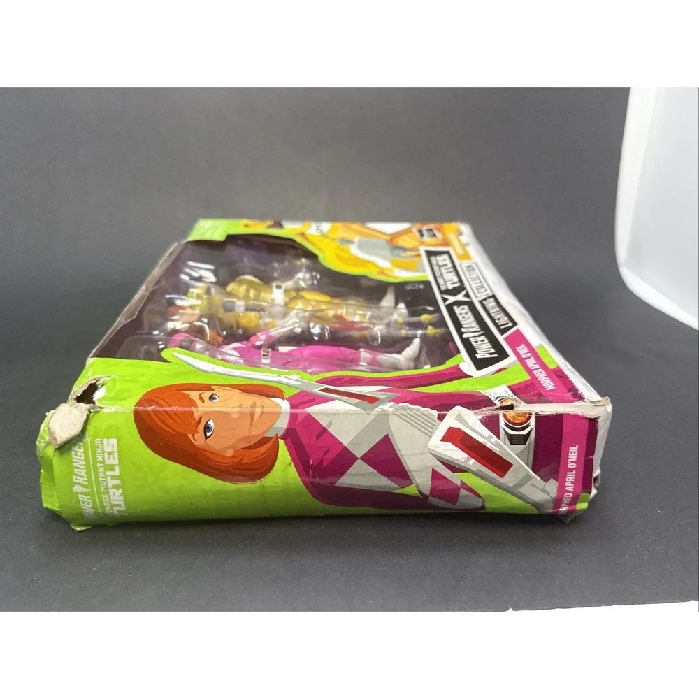Power Rangers X Teenage Mutant Ninja Turtles Lightning Collection Morphed *Read*
